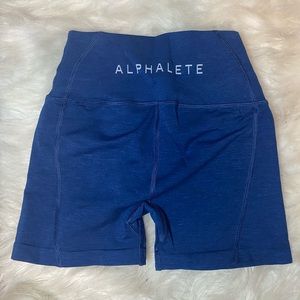 Alphalete Revival Shorts- Estate Blue